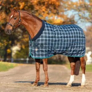 Rhino Original Stable Heavy VL 450g Navy Check/Teal 145