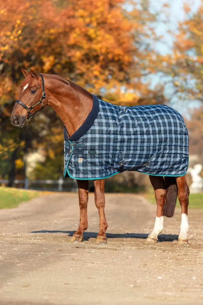 Rhino Original Stevig Heavy VL 450g Navy Check/Teal 145