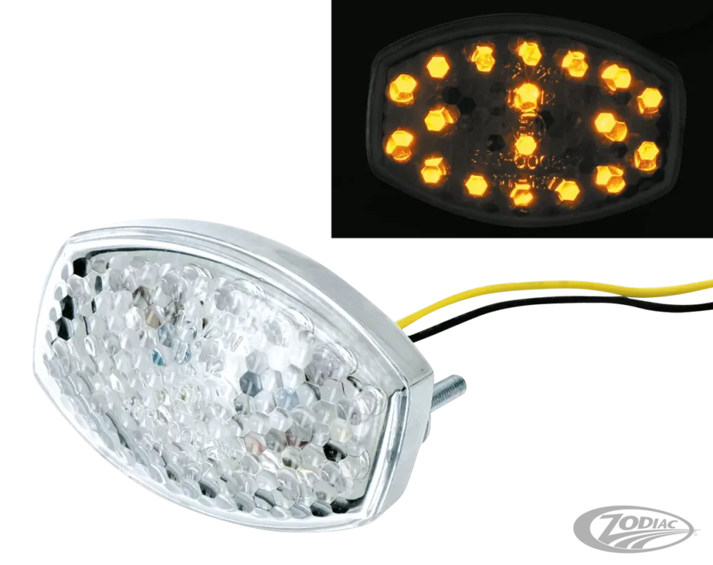 GZP Universal marker light E-appr amber Harley-Davidson
