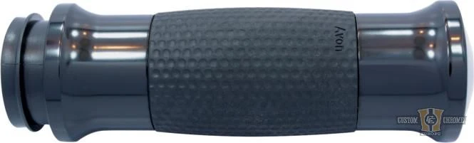 Air Gel Grips Koolzwart 7/8" Anodized Throttle Wire Harley-Davidson