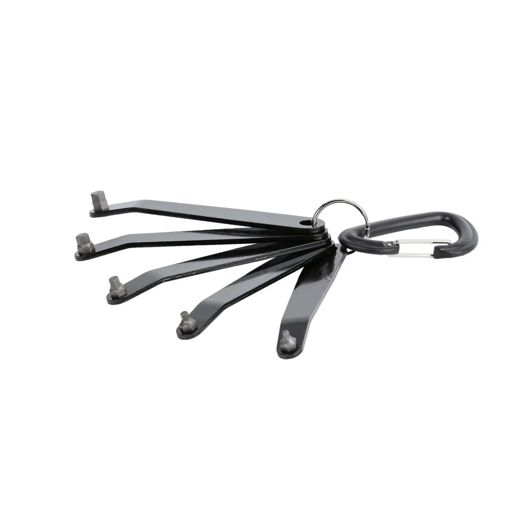ARES 51011 - 5-Piece Ultra Low Profile Offset Metric Hex Driver Set