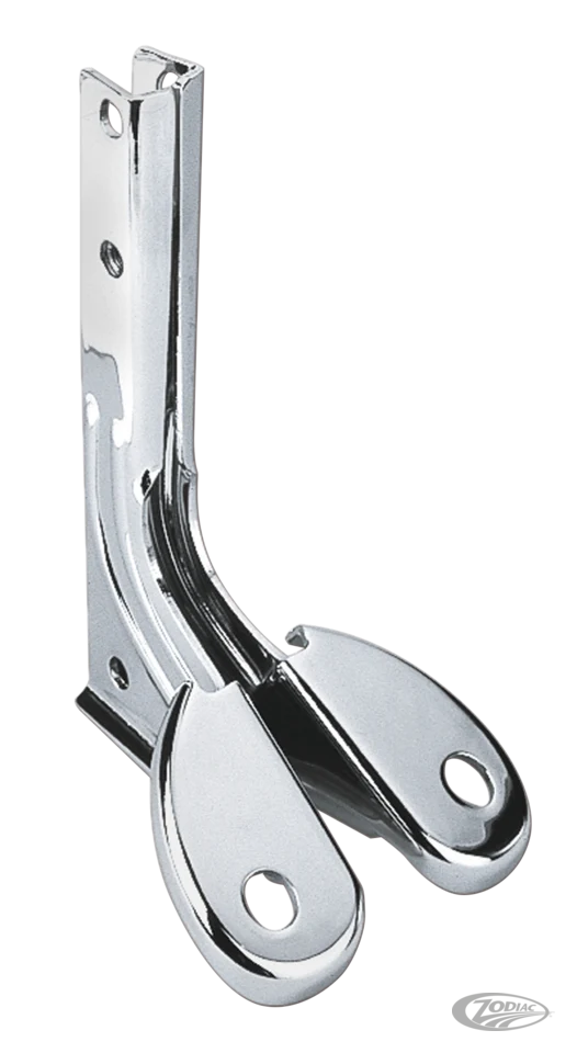 GZP chrome Spotlight brckt set FL49-84 Harley-Davidson