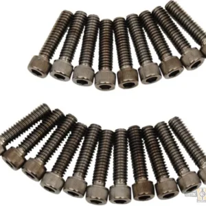 Knurled Rocker Box Sockethead Screw Set Harley-Davidson met anti-corrosie coating