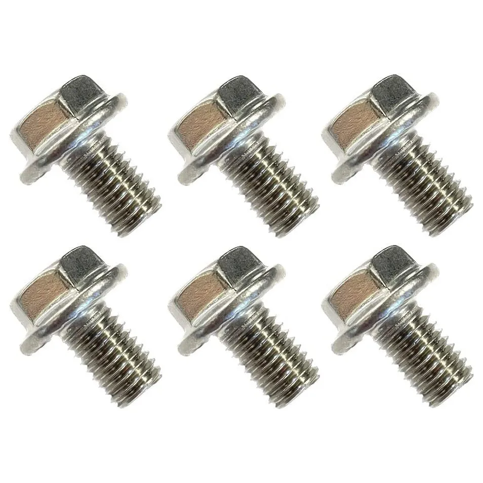 Torque Converter Metric Bolt Kit Chevrolet / GM 4 Speed Overdrive M10-1.5x16 Flange Bolts Gemaakt van HSS-staal