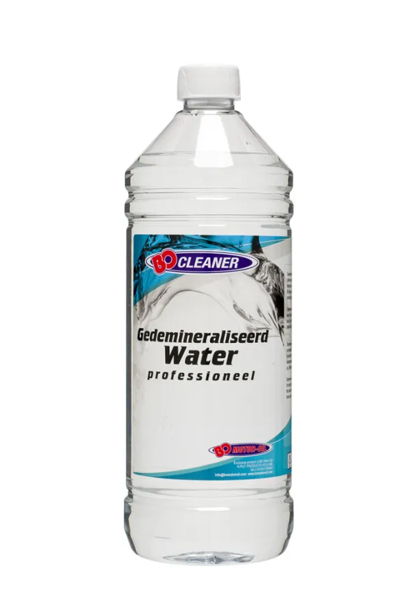 BO Motor-Oil gedemineraliseerd water - 1 liter voor motorbay