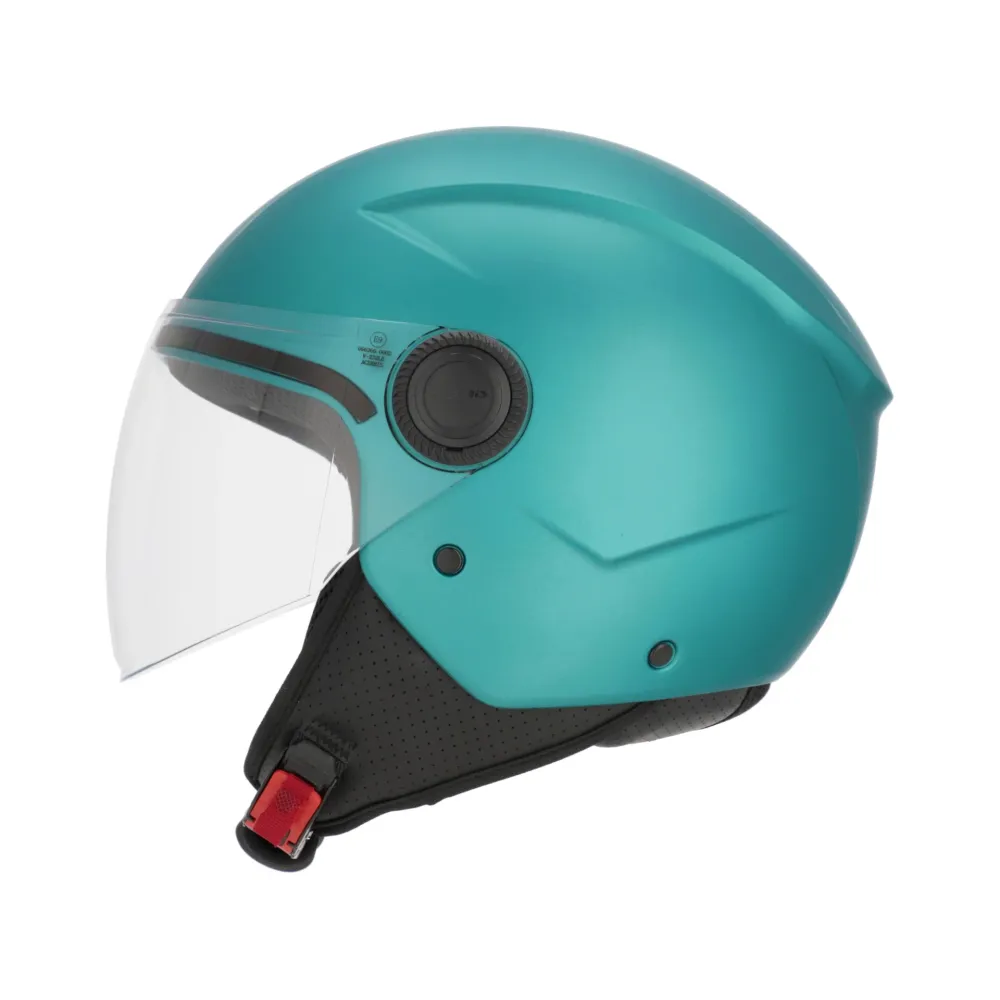 ACERBIS CASCO JET BREZZA METALLIC TURQUESA Turquesa