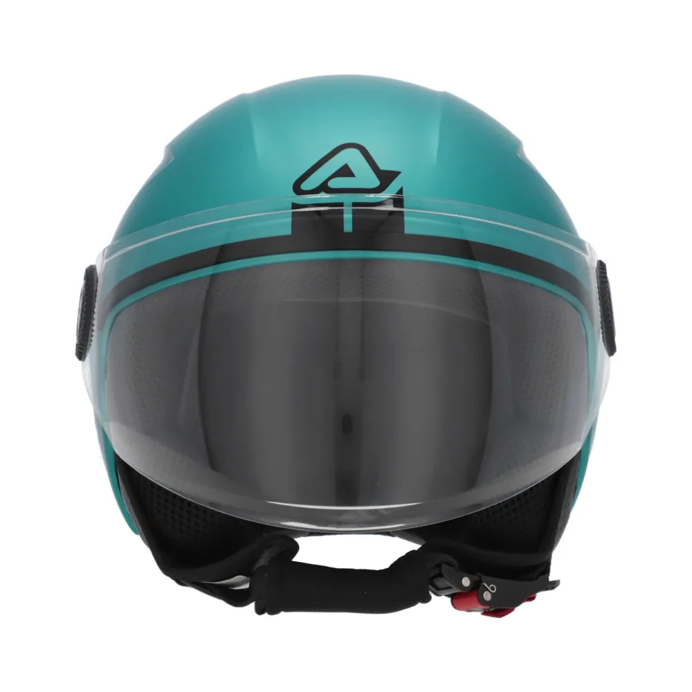 ACERBIS CASCO JET BREZZA METALLIC TURQUESA Turquesa