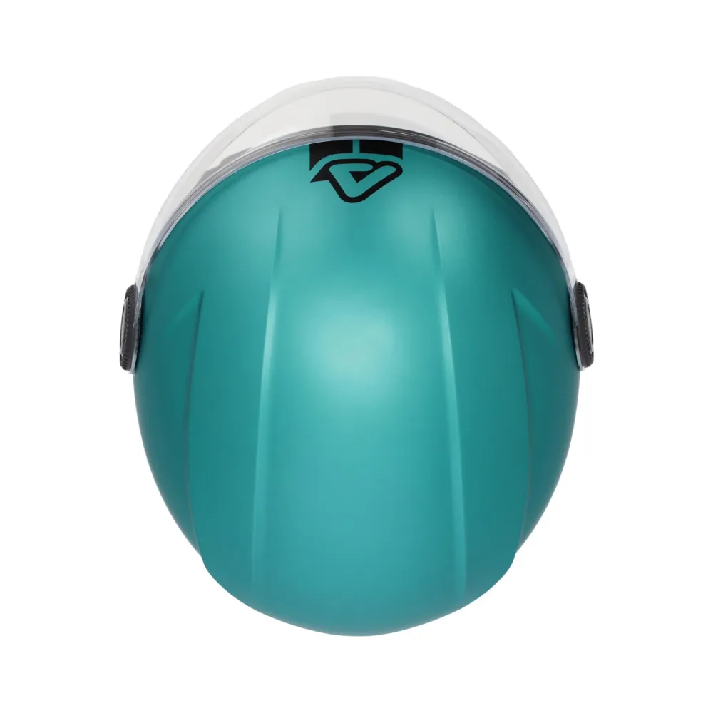 ACERBIS CASCO JET BREZZA METALLIC TURQUESA Turquesa