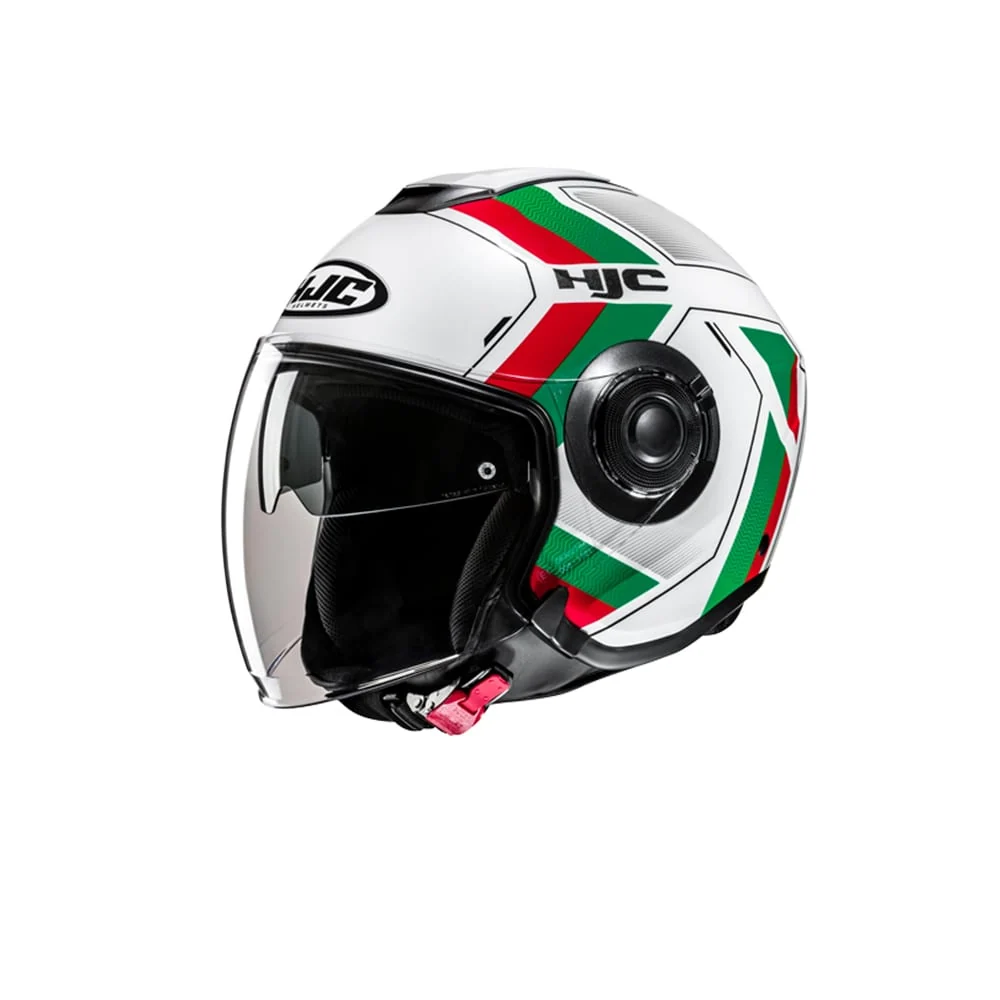 HJC i40N VELU MC41 Casco Jet Para Moto Urbana Mc41