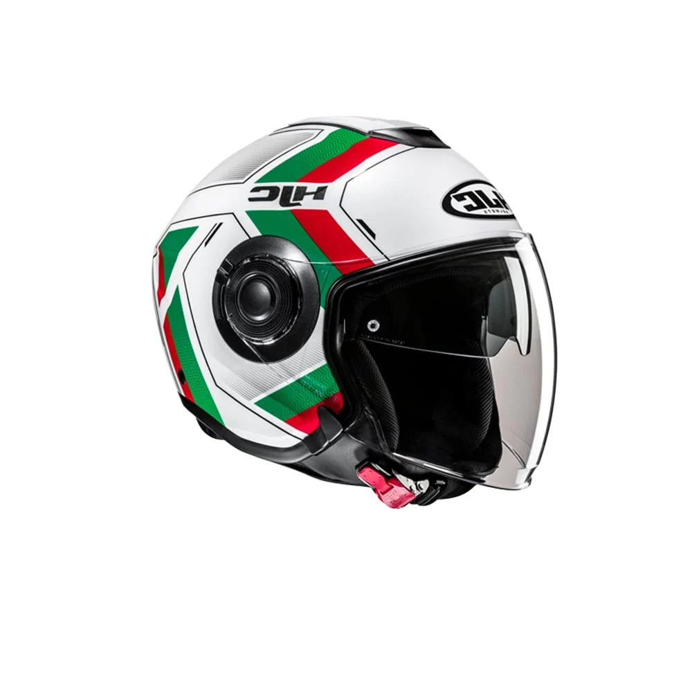 HJC i40N VELU MC41 Casco Jet Para Moto Urbana Mc41