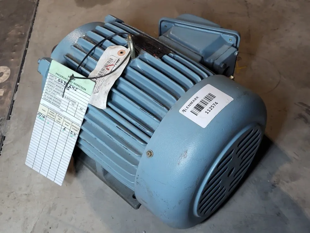 10 hp, 575 volts, 3510 rpm, 215T, Electric Motor PDH01002TE5