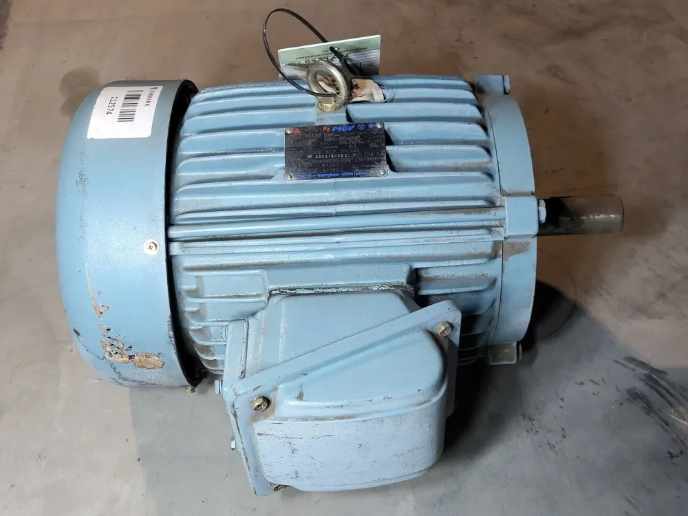 10 hp, 575 volts, 3510 rpm, 215T, Electric Motor PDH01002TE5