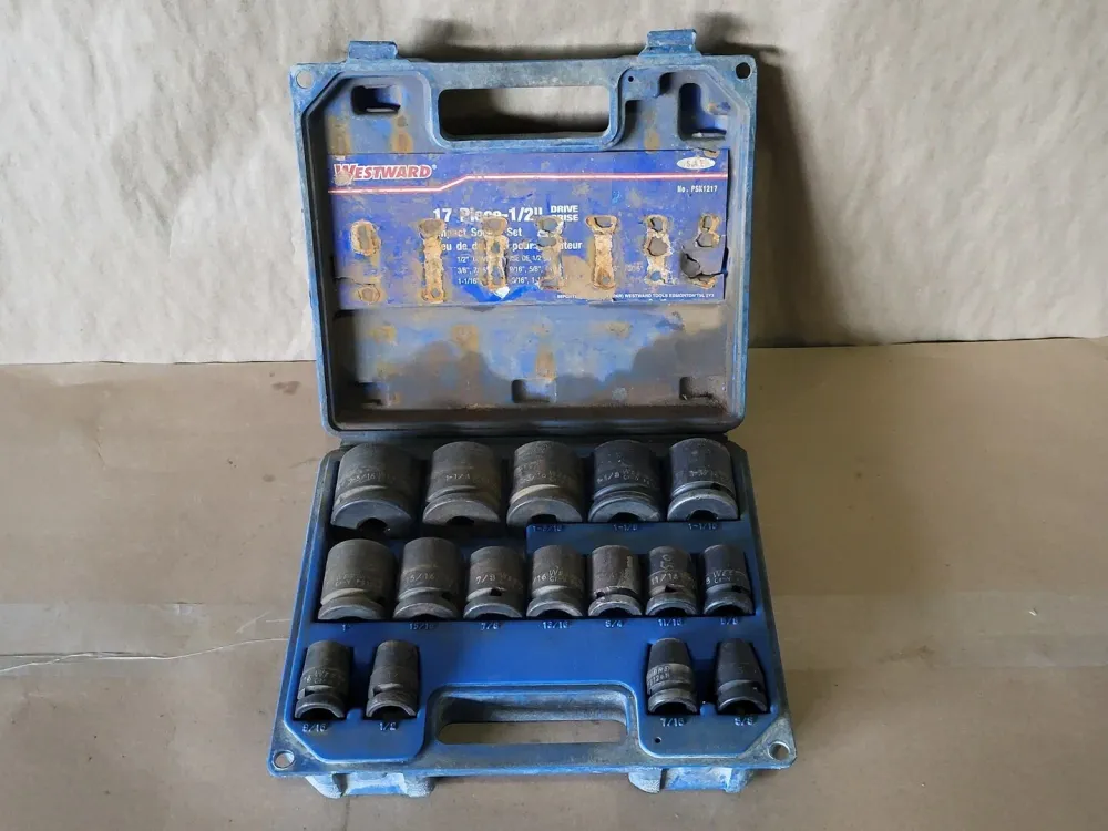 1/2" Drive Impact Socket Set PSK1217 (17 pcs)
