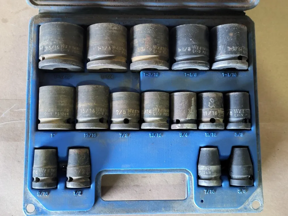 1/2" Drive Impact Socket Set PSK1217 (17 pcs)