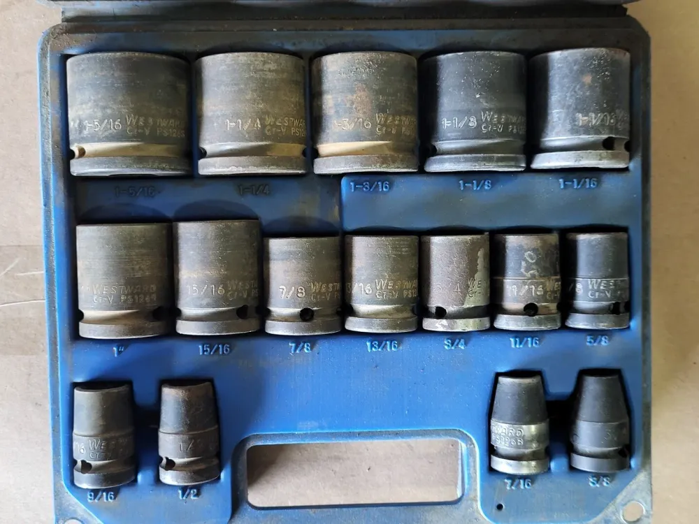 1/2" Drive Impact Socket Set PSK1217 (17 pcs)