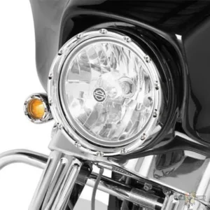 Fire Ring Headlight Bezel Verchroomd Harley-Davidson