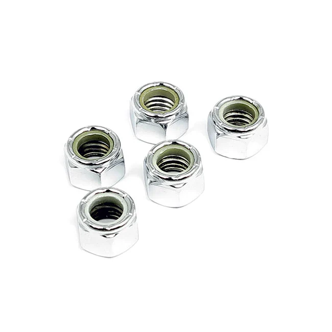 5 Tuerca Acero Autoblocante 5/16-18 Para Harley-Davidson 7748W