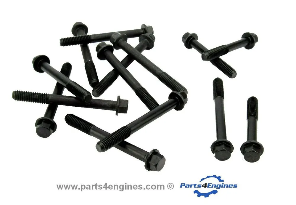Volvo Penta D2-60F Cylinder Head Bolt Set