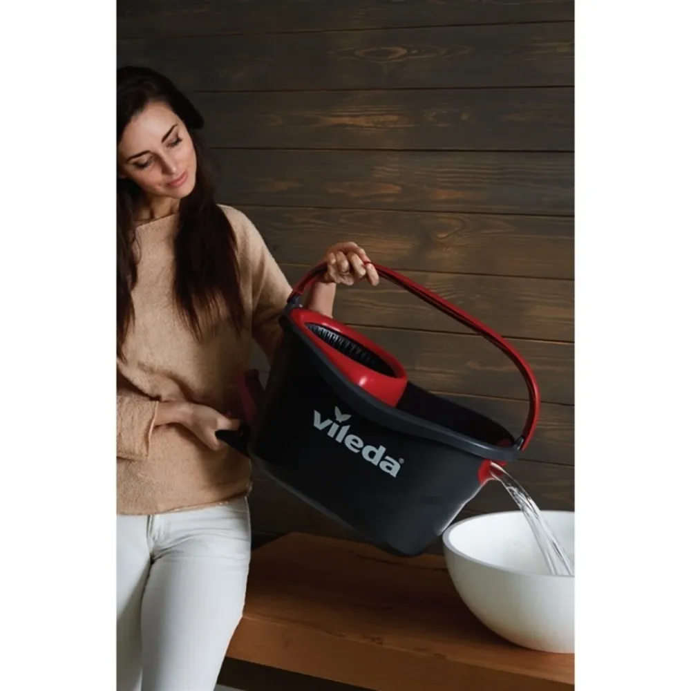 Roterende MOP VILEDA Handig Wring en Clean TURBO set bucket head bar