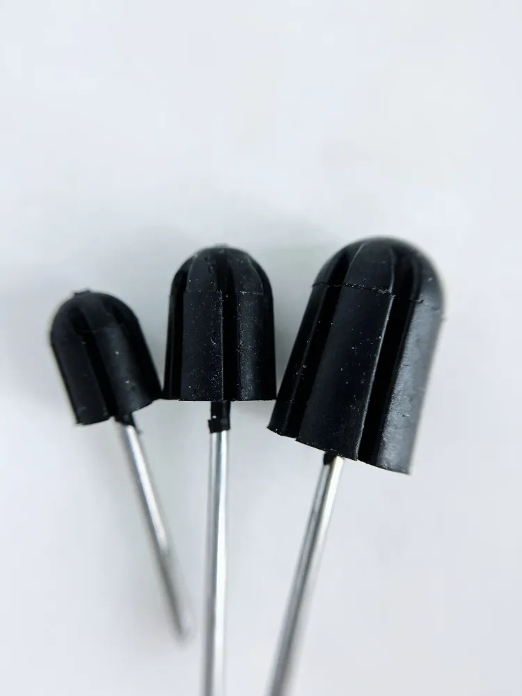 Rubber mandrel sanding caps 13 mm M