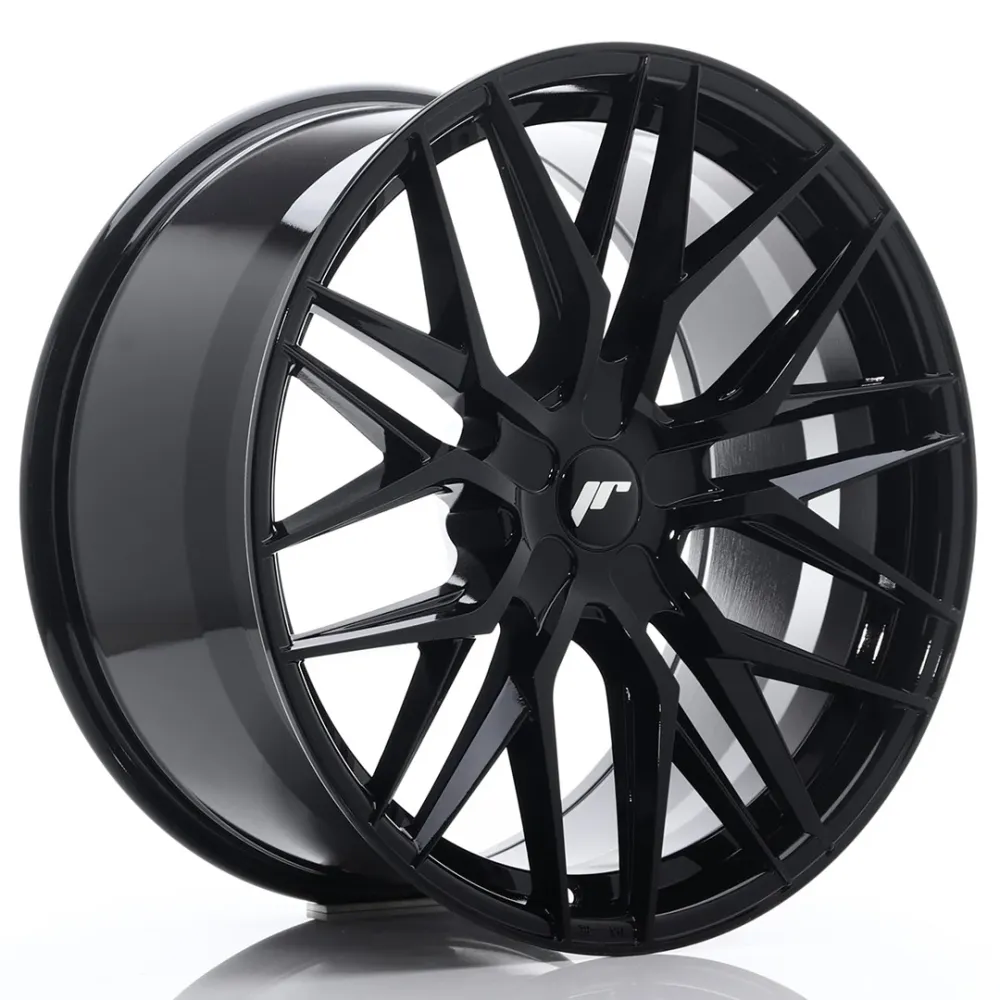 Japan Racing JR-28 Extreme Concave 21x10.5" (5 hole individueel PCD) ET0-55, Gloss Black