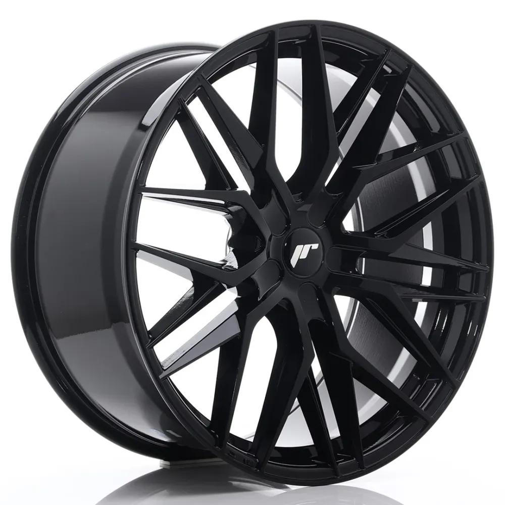 Japan Racing JR-28 Extreme Concave 22x10.5" (5 hole custom PCD) ET15-50, Gloss Zwart