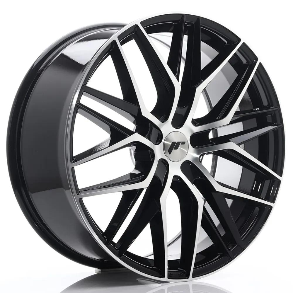 Japan Racing JR-28 Extreme Concave 22x9" (5 hole individueel PCD) ET30-45, Gloss Black Machined