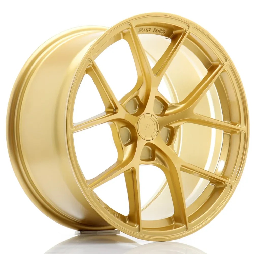 Japan Racing SL-01 Super Light 18x9.5" (5 hole aangepast PCD) ET25-38, Gold