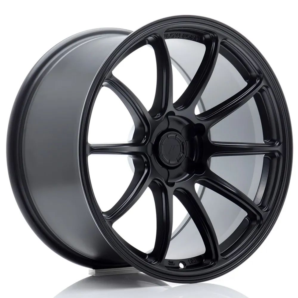 Japan Racing SL-04 Super Light 18x9.5" (5 hole custom PCD) ET20-35, Flat Zwart
