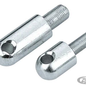 Bullet style footpeg supports 3/8-24 Harley-Davidson