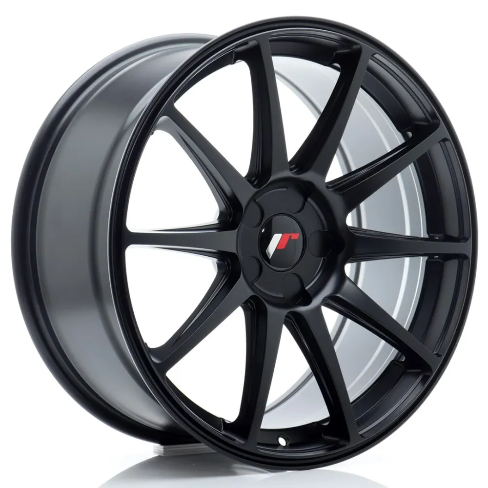 Japan Racing JR-11 19x8.5" (5 hole custom PCD) ET20-42, Flat Zwart