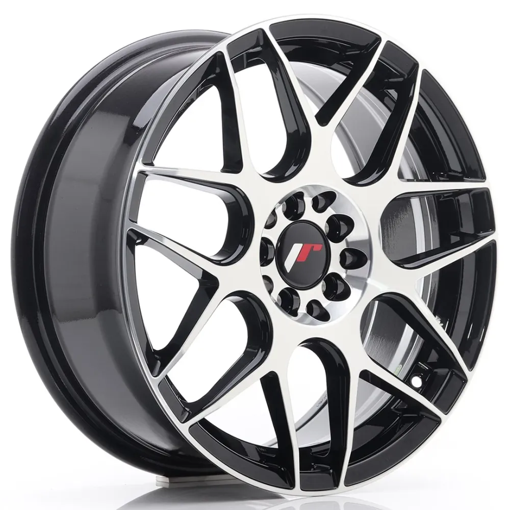 Japan Racing JR-18 17x7" 4x100/114.3 ET40, Ravenzwart Machined
