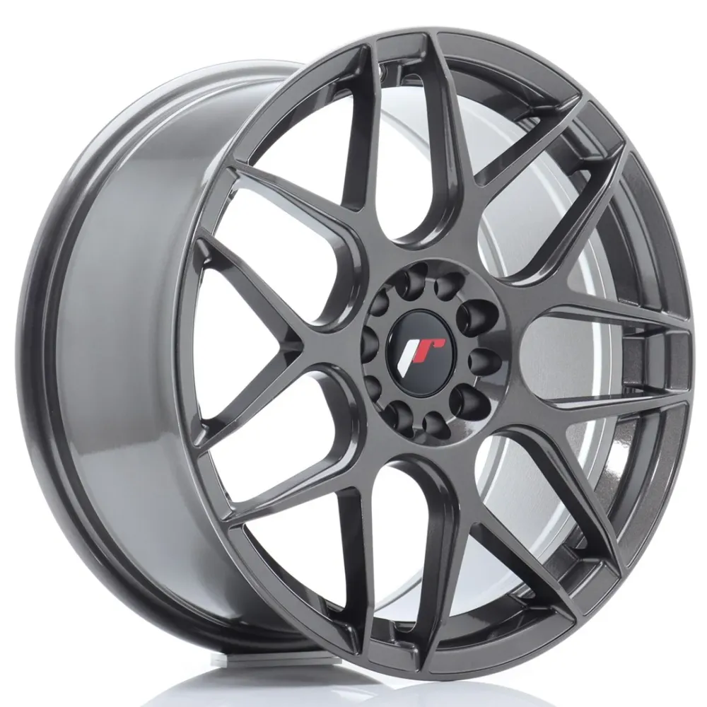 Japan Racing JR-18 18x8.5" 5x112/114.3 ET40, Hyper Asgrijs