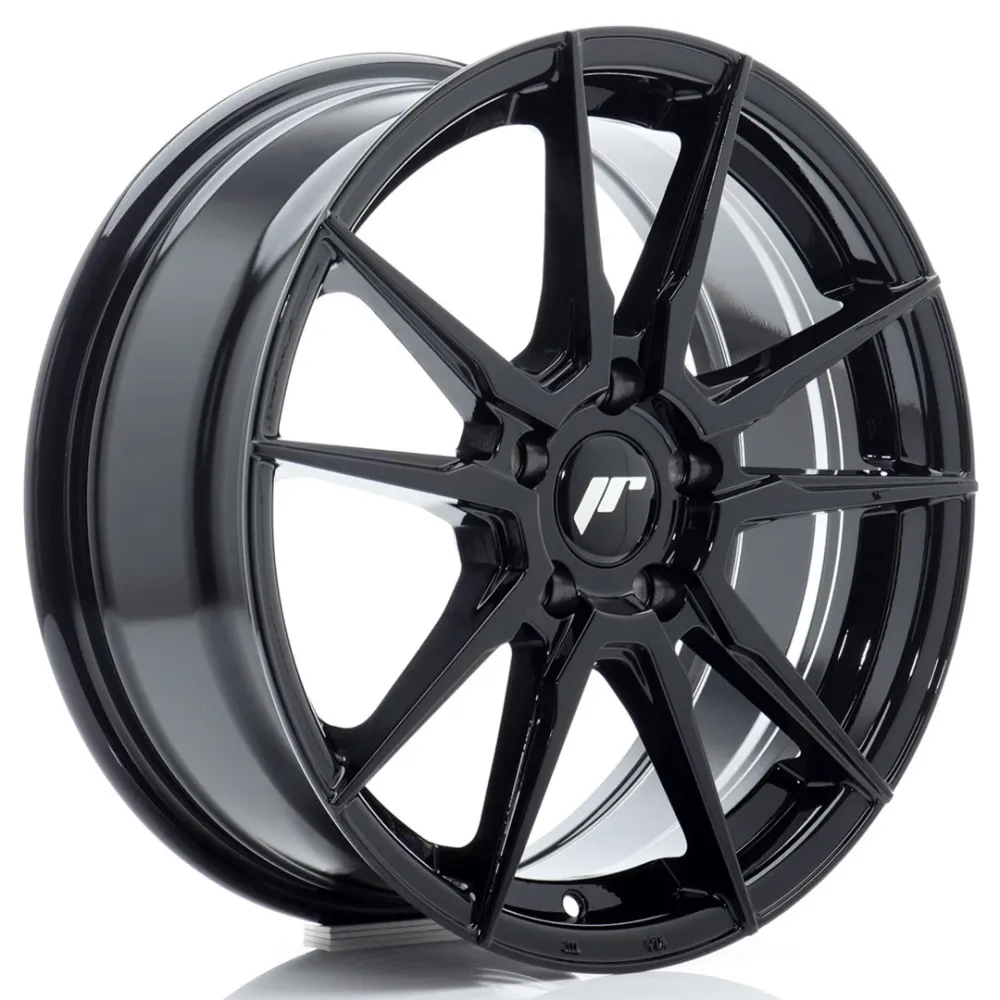 Japan Racing JR-21 17x7" 5x100 ET40, Gloss Zwart