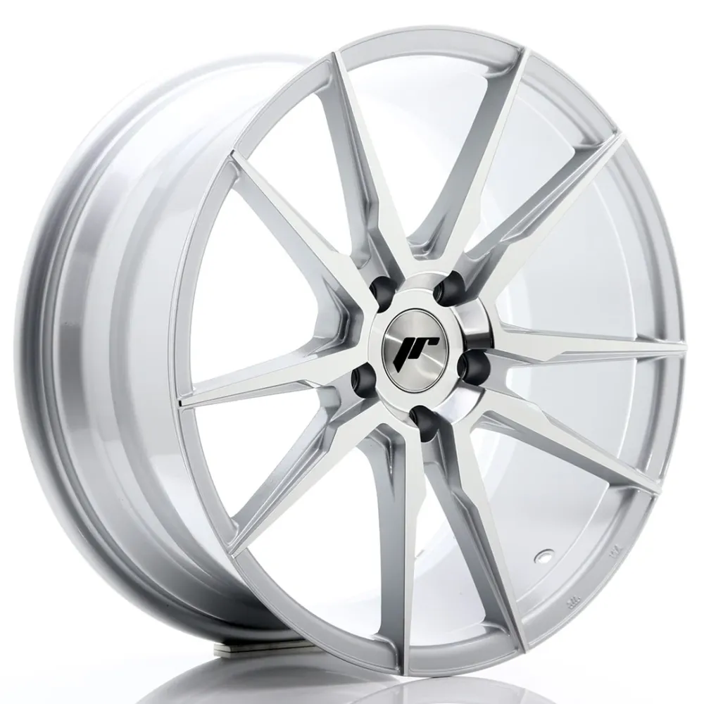 Japan Racing JR-21 19x8.5" 5x114.3 ET40, Machined Kwikzilver