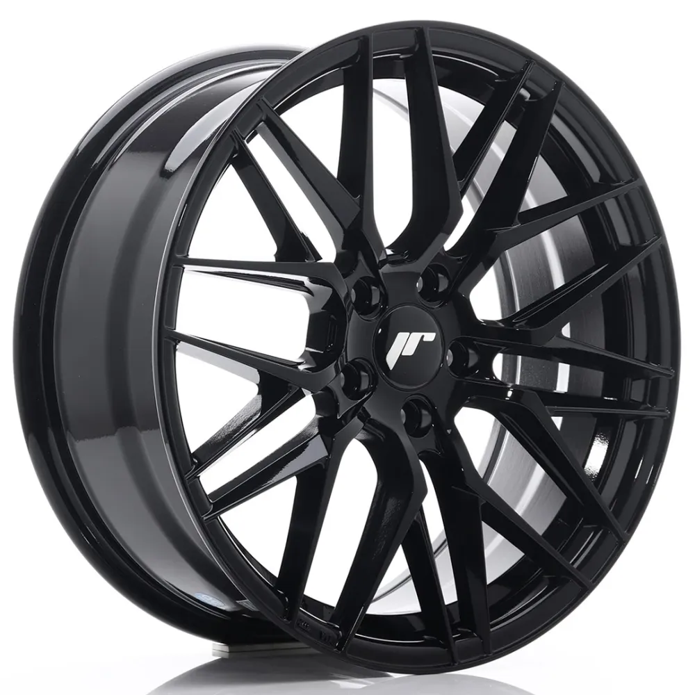 Japan Racing JR-28 18x7.5" 5x112 ET40, Gloss Koolzwart
