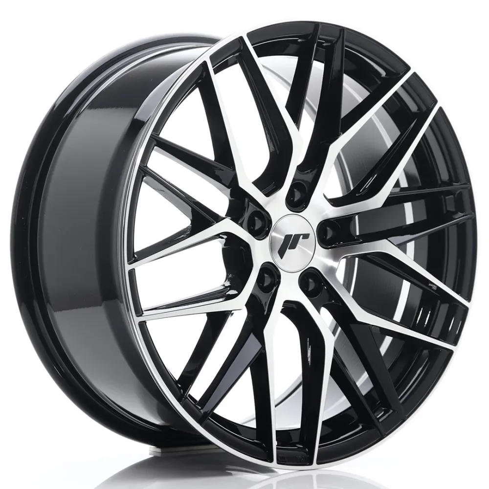 Japan Racing JR-28 19x8.5" 5x114.3 ET40, Zwart Machined Face