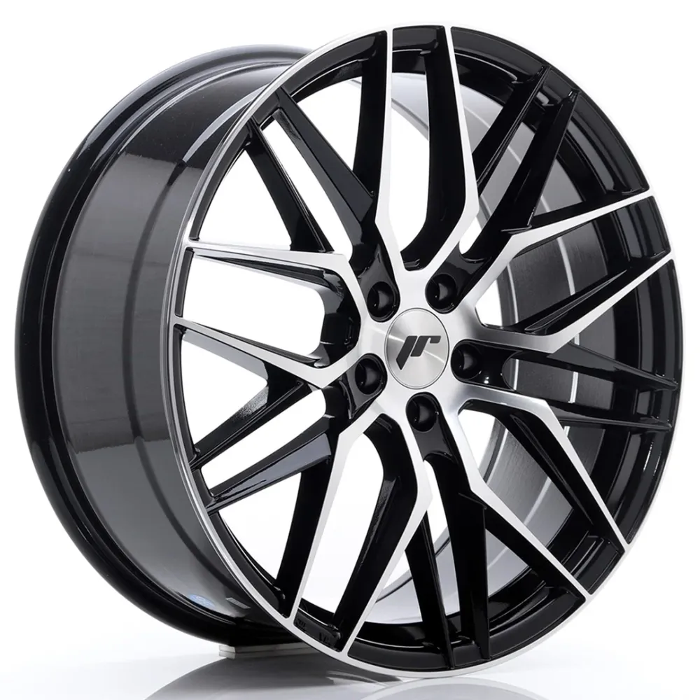 Japan Racing JR-28 20x8.5" 5x112 ET40, Machined Koolzwart