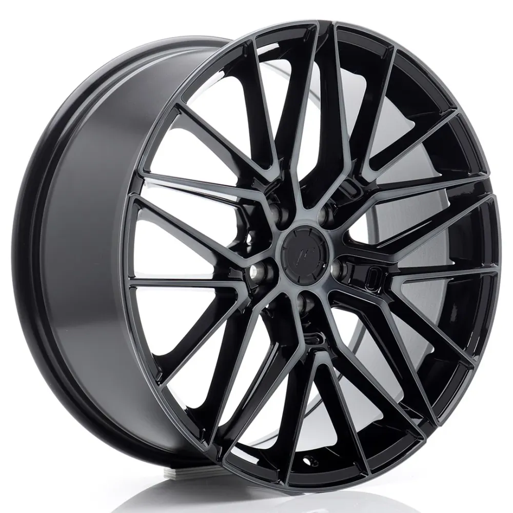 Japan Racing JR-38 19x8.5" 5x112 ET45, Flat Koolzwart, Tinted Face