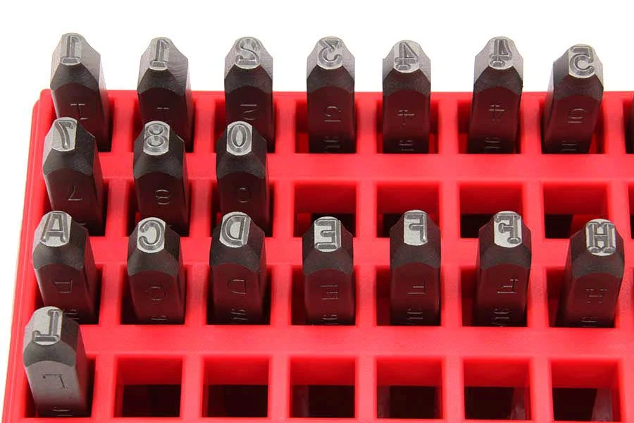Motor Engine VIN Number Stamp Set Harley-Davidson Panhead 1948-1969