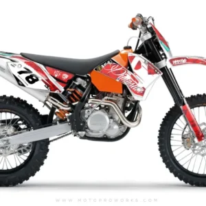 KTM GRAPHICS - "MARPAT" rood