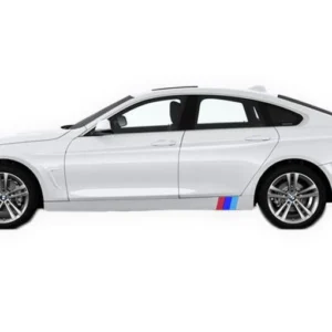 BMW M Style SideSkirt Hash Mark Racing Stripe Kit
