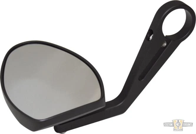 Ferrara 2 Bar End Mirror Zwart, Anodized Harley-Davidson