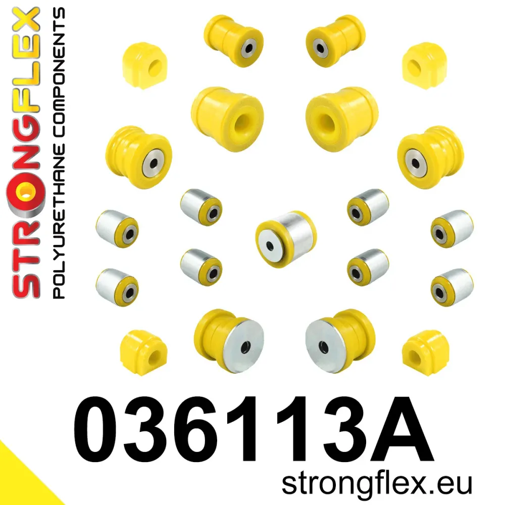 Full suspension polyurethane bush kit SPORT - Compact > Mini F54 Clubman / F60 Countryman > F54 / F60 ALL4|BMW > Seria 1 >...