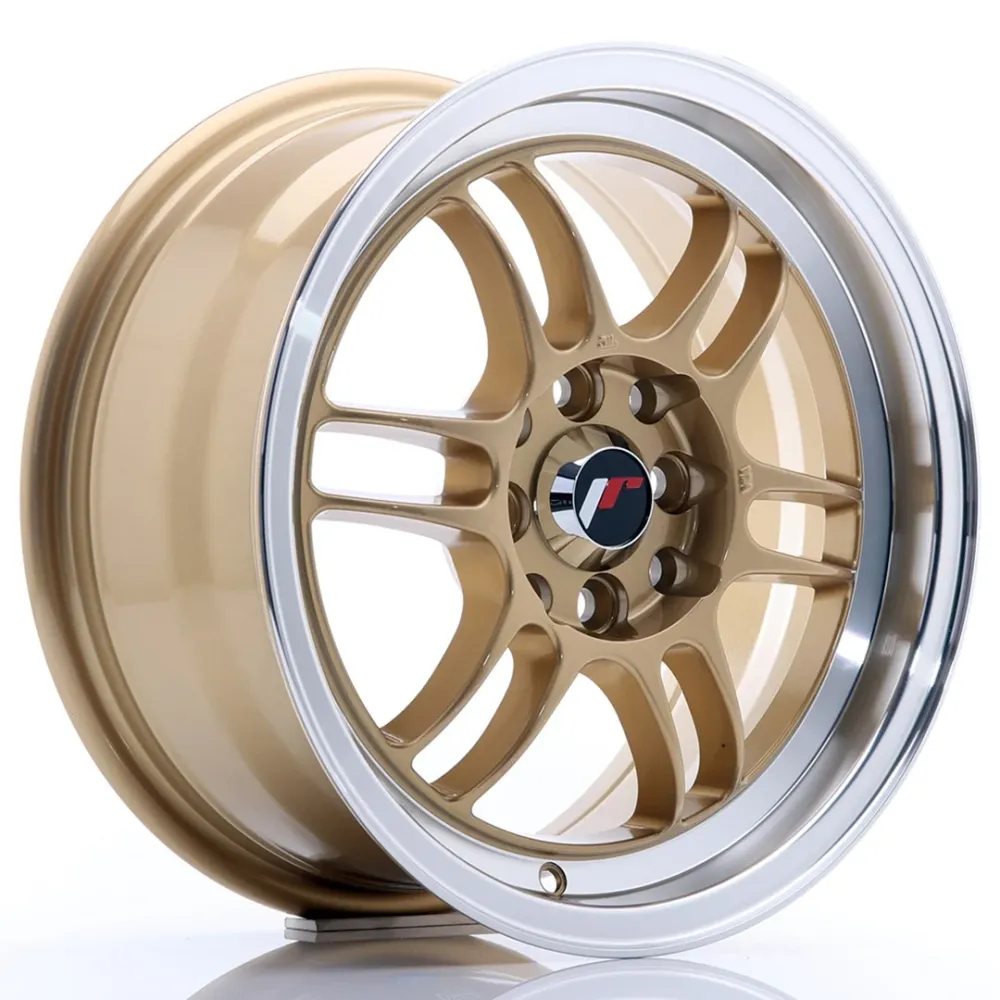 Japan Racing JR-7 15x7" 4x100/114.3 ET38, Verguld
