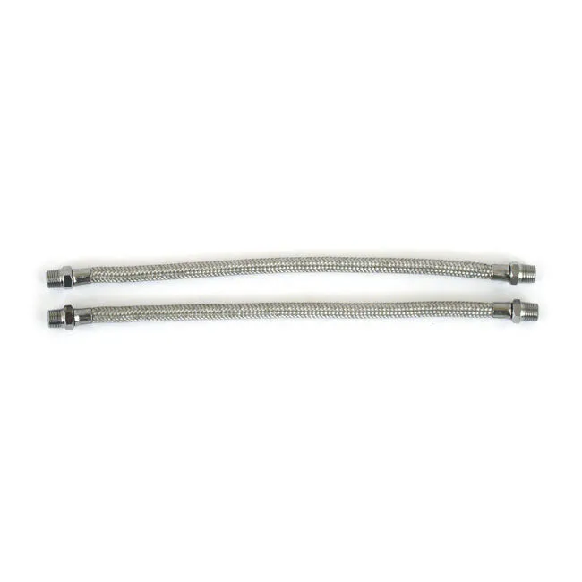 Kit De Línea De Aceite Para Caja De Balancín Sportster. Acero Inoxidable Trenzado Para Harley-Davidson