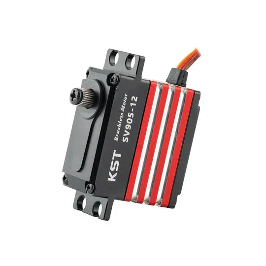 KST SV905-12 HV Brushless Van metaal Gear 17Kgf.cm 0.04sec Tail Servo