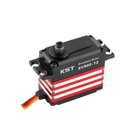 KST SV905-12 HV Brushless Van metaal Gear 17Kgf.cm 0.04sec Tail Servo