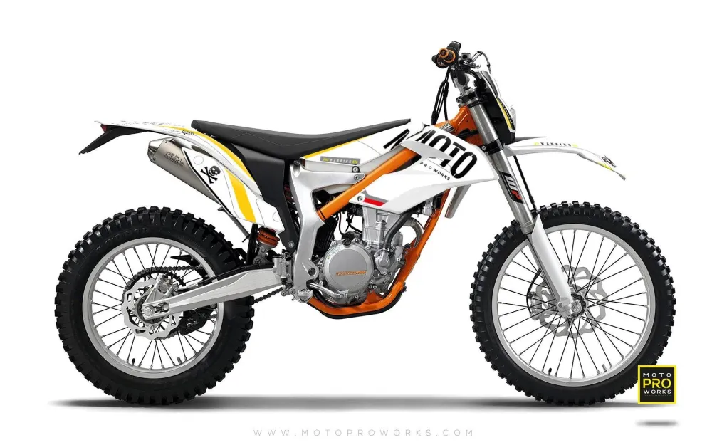 KTM GRAPHICS - "GTECH" ivoor
