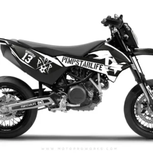 KTM GRAPHICS - Pimpstarlife "BATTLESCAR" (light)